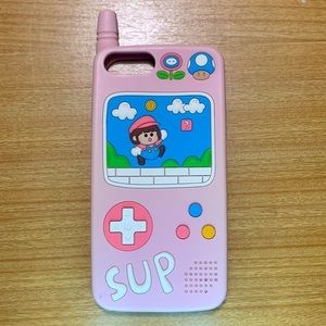 Cute Video Game iPhone 8 Plus Silicone Case